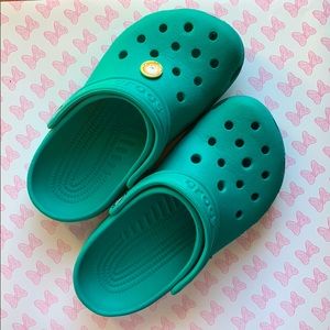 Green Crocs